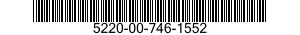 5220-00-746-1552  5220007461552 007461552