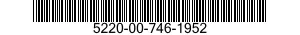 5220-00-746-1952  5220007461952 007461952