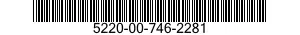 5220-00-746-2281  5220007462281 007462281