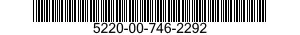 5220-00-746-2292  5220007462292 007462292