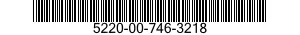 5220-00-746-3218  5220007463218 007463218