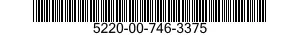5220-00-746-3375  5220007463375 007463375