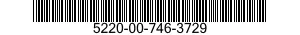 5220-00-746-3729  5220007463729 007463729