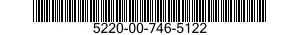 5220-00-746-5122  5220007465122 007465122