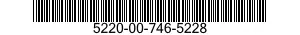 5220-00-746-5228  5220007465228 007465228