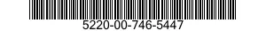 5220-00-746-5447  5220007465447 007465447