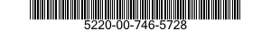 5220-00-746-5728  5220007465728 007465728