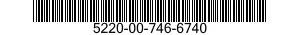 5220-00-746-6740  5220007466740 007466740