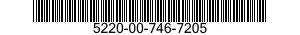 5220-00-746-7205  5220007467205 007467205
