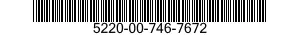 5220-00-746-7672  5220007467672 007467672
