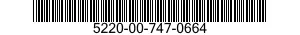 5220-00-747-0664  5220007470664 007470664