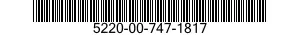 5220-00-747-1817  5220007471817 007471817