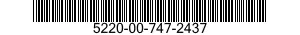 5220-00-747-2437  5220007472437 007472437