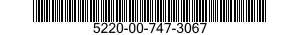 5220-00-747-3067  5220007473067 007473067