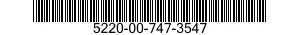 5220-00-747-3547  5220007473547 007473547