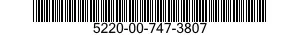 5220-00-747-3807  5220007473807 007473807