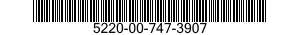 5220-00-747-3907  5220007473907 007473907