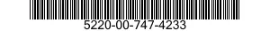 5220-00-747-4233  5220007474233 007474233