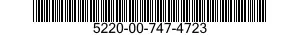 5220-00-747-4723  5220007474723 007474723