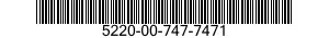 5220-00-747-7471  5220007477471 007477471
