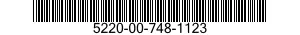 5220-00-748-1123  5220007481123 007481123