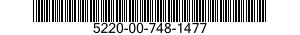 5220-00-748-1477  5220007481477 007481477