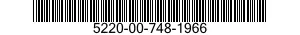 5220-00-748-1966  5220007481966 007481966