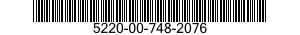 5220-00-748-2076  5220007482076 007482076