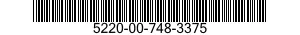 5220-00-748-3375  5220007483375 007483375