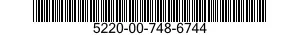 5220-00-748-6744  5220007486744 007486744