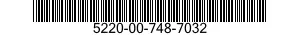5220-00-748-7032  5220007487032 007487032