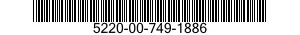 5220-00-749-1886  5220007491886 007491886