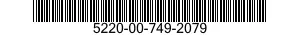5220-00-749-2079  5220007492079 007492079