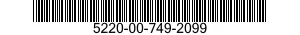 5220-00-749-2099  5220007492099 007492099