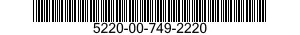 5220-00-749-2220  5220007492220 007492220