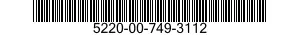 5220-00-749-3112  5220007493112 007493112
