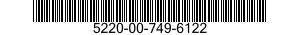 5220-00-749-6122  5220007496122 007496122