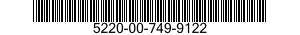 5220-00-749-9122  5220007499122 007499122