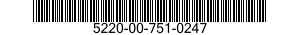 5220-00-751-0247  5220007510247 007510247