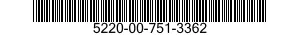 5220-00-751-3362  5220007513362 007513362