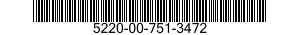 5220-00-751-3472  5220007513472 007513472