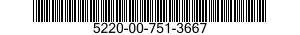 5220-00-751-3667  5220007513667 007513667