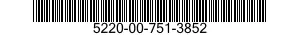 5220-00-751-3852  5220007513852 007513852