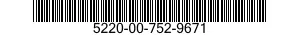5220-00-752-9671  5220007529671 007529671