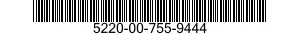 5220-00-755-9444  5220007559444 007559444