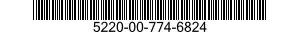 5220-00-774-6824 GAGE,RING,PLAIN 5220007746824 007746824