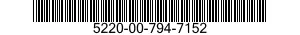 5220-00-794-7152  5220007947152 007947152