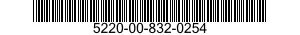 5220-00-832-0254  5220008320254 008320254