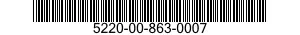 5220-00-863-0007  5220008630007 008630007