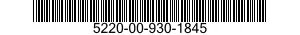 5220-00-930-1845 GAGE,BARREL SUPPORT 5220009301845 009301845